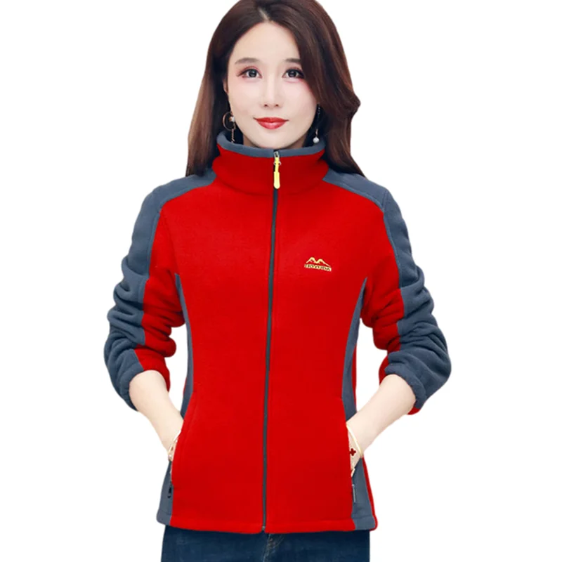 Elegant Mother Autumn Winter Thicken Fleece Jackets Casual Loose Warm Women Sweatshirt Coat Long Sleeve Zipper Plus Size Outwear
Elegant Mother Autumn Winter Thicken Fleece Jackets Casual Loose Warm Women Sweatshirt Coat Long Sleeve Zipper Plus Size Outwear