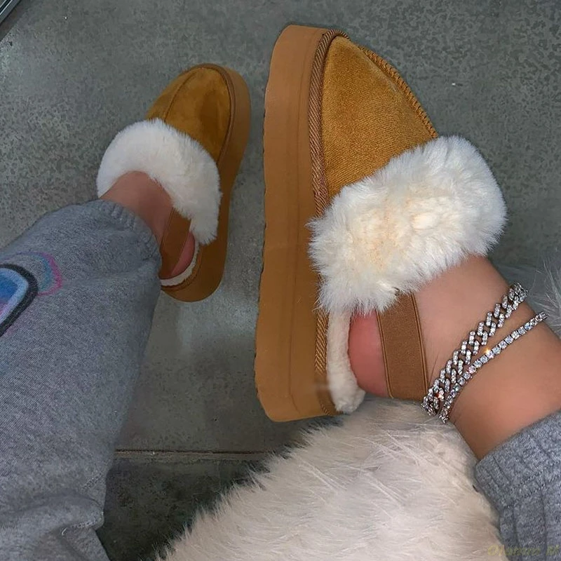Winter Slippers Women Furry Slippers Fashion Fur Warm Shoes Women Slip on Platform Female Home Slides Black Plush 2021 Slippers
Winter Slippers Women Furry Slippers Fashion Fur Warm Shoes Women Slip on Platform Female Home Slides Black Plush 2021 Slippers