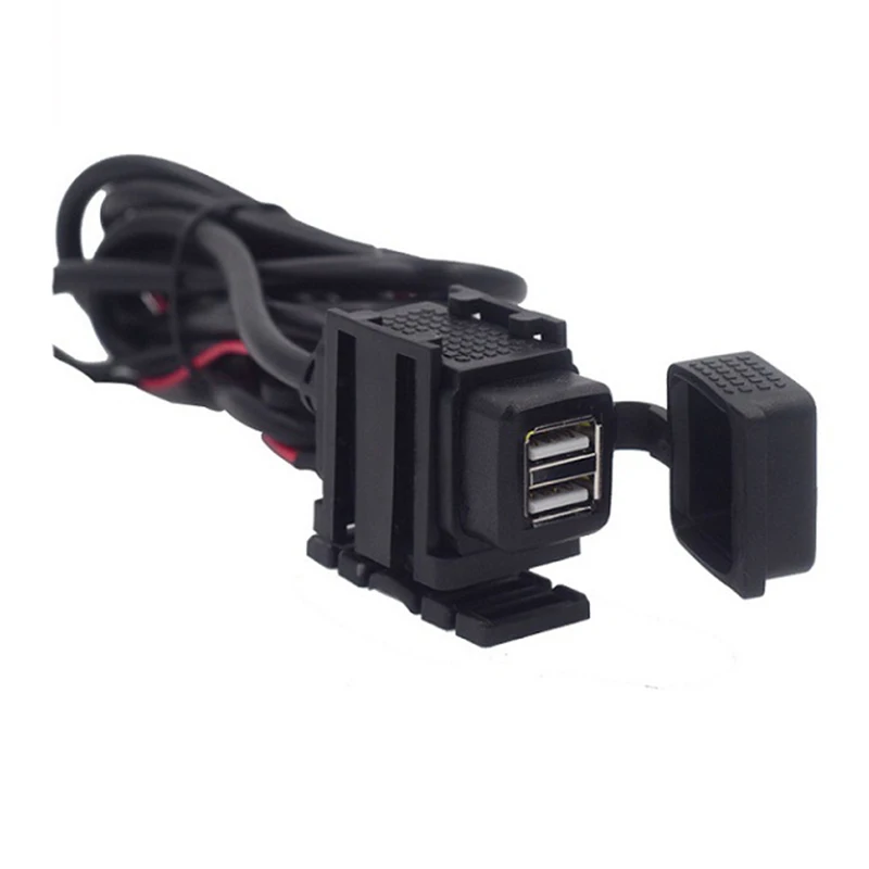 Motocycle USB Charger Waterproof Dual USB Charger Adapter with Powerlet Din Hella Socket EU Type for BMW Motorcycle
Motocycle USB Charger Waterproof Dual USB Charger Adapter with Powerlet Din Hella Socket EU Type for BMW Motorcycle