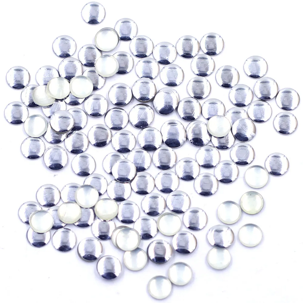 Nail Art Cabochon Cameo Decoration Aluminum Plastic Silver Tone Round Fashion Jewelry Making DIY Findings 5mm 1000Pcs
Nail Art Cabochon Cameo Decoration Aluminum Plastic Silver Tone Round Fashion Jewelry Making DIY Findings 5mm 1000Pcs