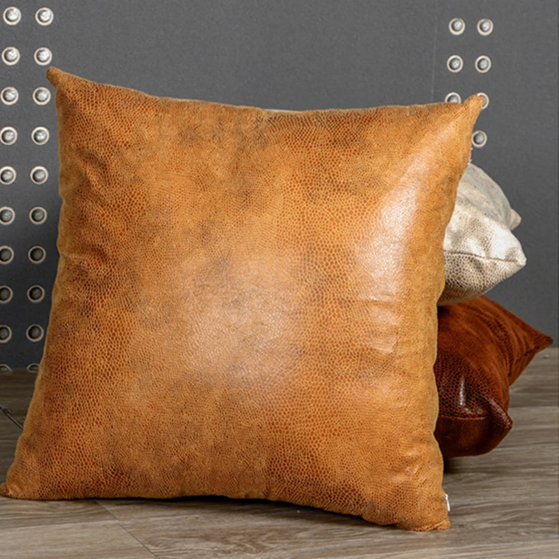 45x45cm Throw Pillows Case Imitation Leather Cushion Cover Decorative Pillowcase Home Sofa Living Room Car Decor Waterproof
45x45cm Throw Pillows Case Imitation Leather Cushion Cover Decorative Pillowcase Home Sofa Living Room Car Decor Waterproof