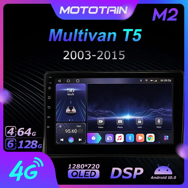 Ownice 6G+128G Android 10.0 Car Radio For Volkswagen Multivan T5 2003 - 2015 Multimedia Player Video Audio 4G LTE GPS Navi
Ownice 6G+128G Android 10.0 Car Radio For Volkswagen Multivan T5 2003 - 2015 Multimedia Player Video Audio 4G LTE GPS Navi