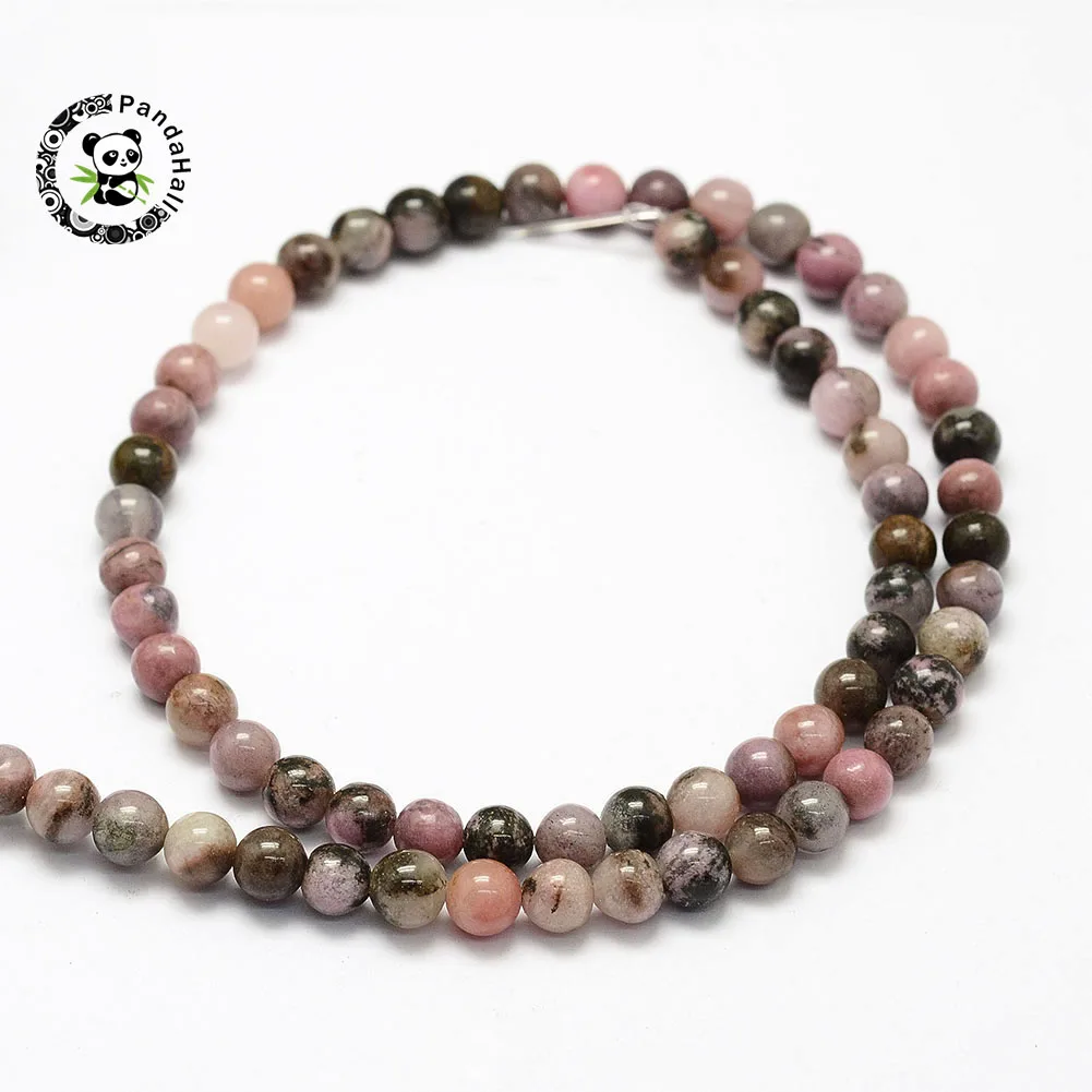 5 Strands 8mm Natural Rhodonite Beads Round For Necklaces Bracelets Jewelry Making DIY Accessories, Hole: 1mm
5 Strands 8mm Natural Rhodonite Beads Round For Necklaces Bracelets Jewelry Making DIY Accessories, Hole: 1mm