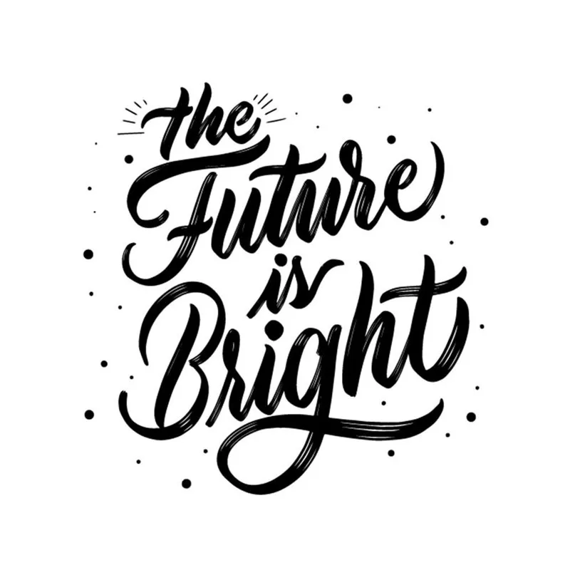 Naifumodo Word Dies The Future Is Bright Metal Cutting Новинка 2019 для изготовления открыток Скрапбукинг