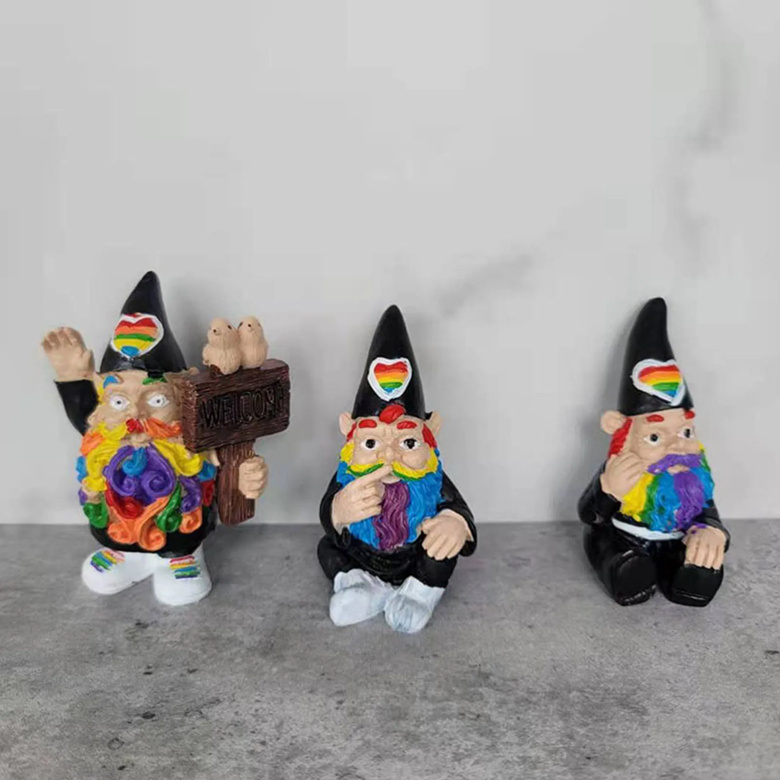 Garden Gnomes Dwarf Figurines Miniature Decoration Resin Fairy Dwarf Decoration Colorful Bearded Gnomes Elf Bonsai Decorative
Garden Gnomes Dwarf Figurines Miniature Decoration Resin Fairy Dwarf Decoration Colorful Bearded Gnomes Elf Bonsai Decorative