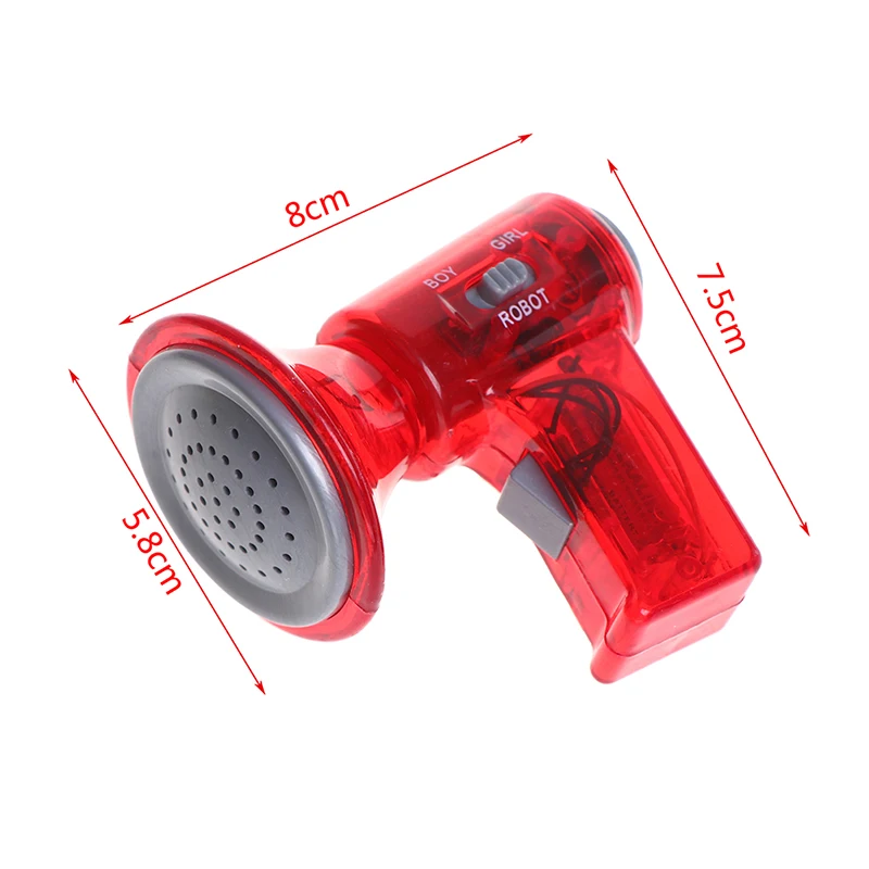 Mini Voice Changer Megaphone Kids Toy Voice Plastic Handheld Megaphone Drop Toy For Kids Children New
Mini Voice Changer Megaphone Kids Toy Voice Plastic Handheld Megaphone Drop Toy For Kids Children New