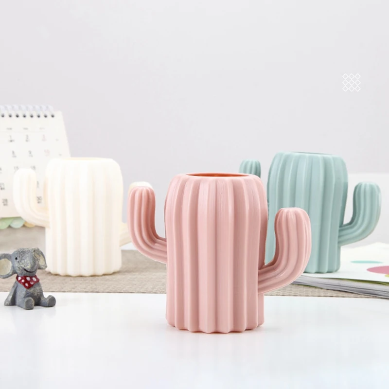 Pen Holder Creative Student Stationery Desktop Cactus Desk Multifunction Storage Box PE Pen Container Brush Pot Office Supplies
Pen Holder Creative Student Stationery Desktop Cactus Desk Multifunction Storage Box PE Pen Container Brush Pot Office Supplies