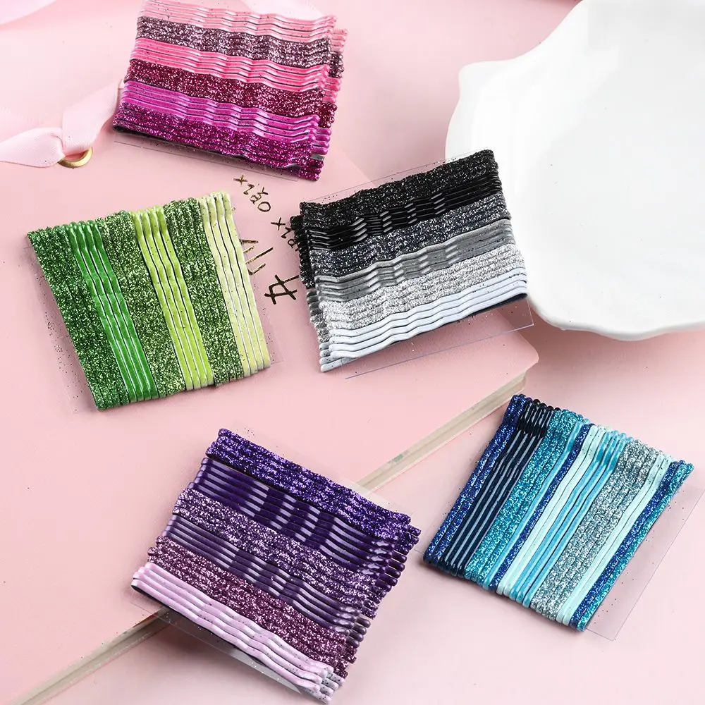 24 PCS/Set Hot Sale Candy Colors Wavy Hair Clips Glitter Bobby Pins Hair Accessories Girls Headwear Women Fashion Styling Tools
24 PCS/Set Hot Sale Candy Colors Wavy Hair Clips Glitter Bobby Pins Hair Accessories Girls Headwear Women Fashion Styling Tools