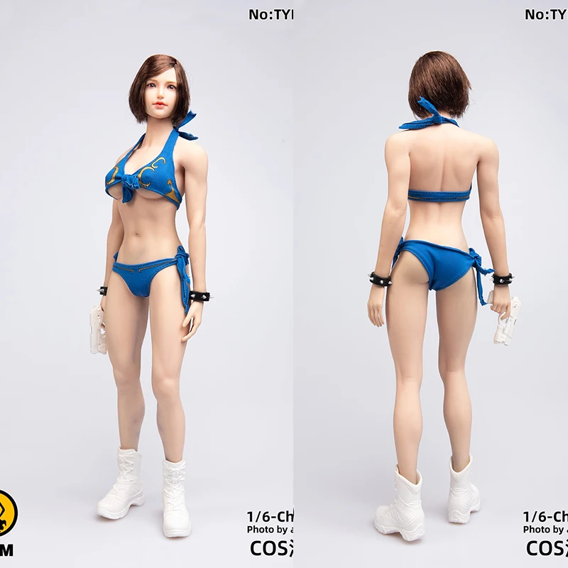 TYM045 In Stock 1/6 Cosplay Sexy Female Figure Clothes Accessory Swimsuit Underwear Model Blue Color for 12'' Body
TYM045 In Stock 1/6 Cosplay Sexy Female Figure Clothes Accessory Swimsuit Underwear Model Blue Color for 12'' Body