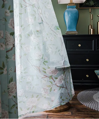 American Country Curtain Pastoral Finished Product French Window Cotton and Linen Custom Curtains for Living Dining Room Bedroom
American Country Curtain Pastoral Finished Product French Window Cotton and Linen Custom Curtains for Living Dining Room Bedroom