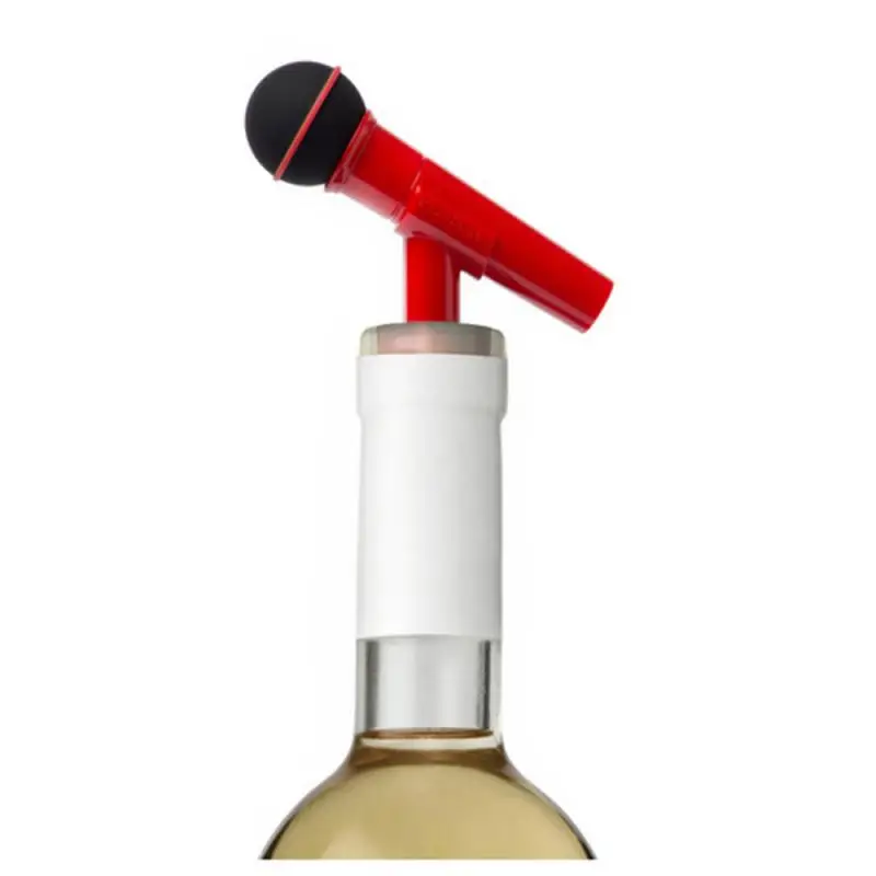 3pcs Wine Stopper Microphone Shape Wine Champagne Bottle Stopper Vacuum Sealed Wine Pourer Stopper Kitchen Bar Tool Dropshipping
3pcs Wine Stopper Microphone Shape Wine Champagne Bottle Stopper Vacuum Sealed Wine Pourer Stopper Kitchen Bar Tool Dropshipping