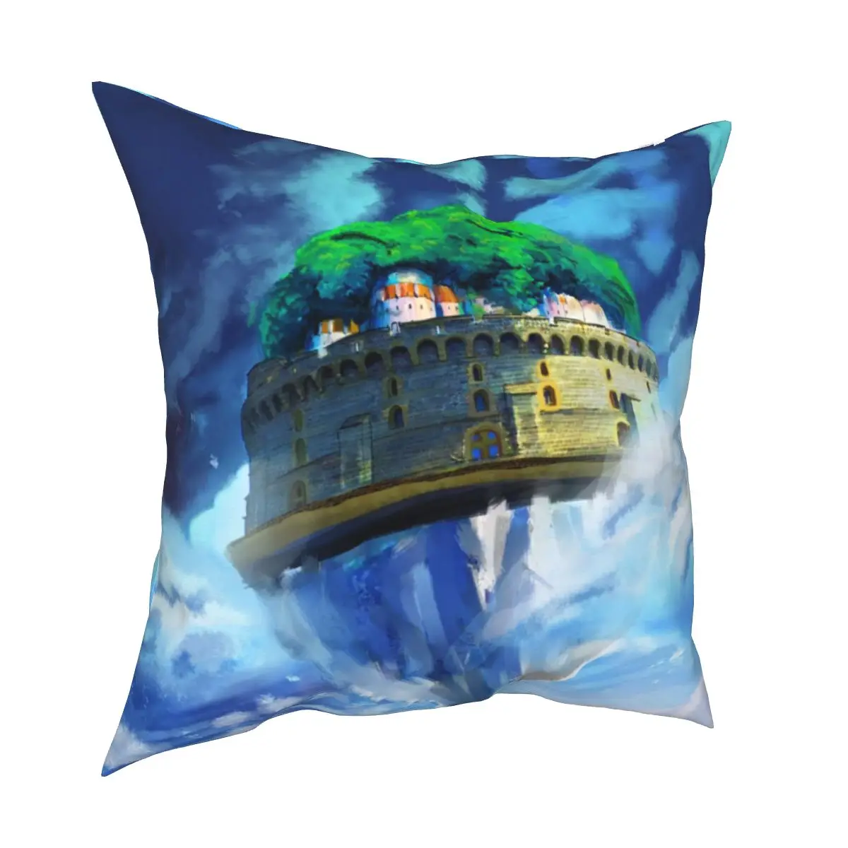 A Flying Castle In The Sky Pillowcase Cushion Cover Decorations Anime Japan Ghibli Pillow Case Cover Home 45X45cm 
A Flying Castle In The Sky Pillowcase Cushion Cover Decorations Anime Japan Ghibli Pillow Case Cover Home 45X45cm