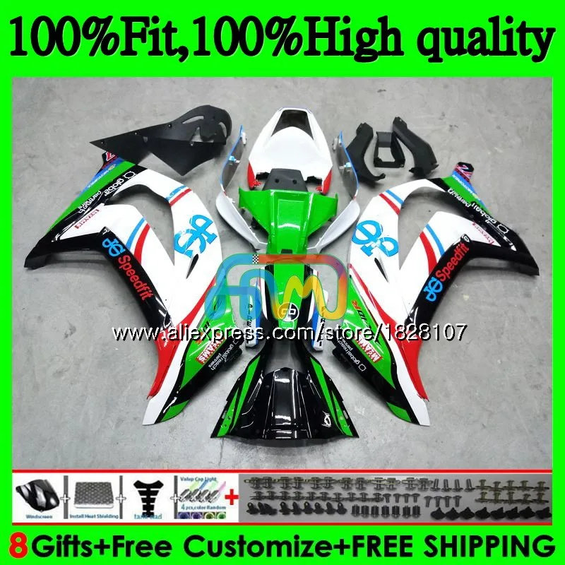 Injection For KAWASAKI ZX1000 ZX 10R 1000CC 18BS.63 ZX-10R ZX10R 11 12 13 14 Factory green 15 2011 2012 2013 2014 2015 Fairings
Injection For KAWASAKI ZX1000 ZX 10R 1000CC 18BS.63 ZX-10R ZX10R 11 12 13 14 Factory green 15 2011 2012 2013 2014 2015 Fairings