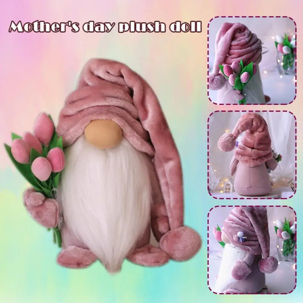 Tulip Dwarf with Hat Fabric Doll Handmade Swedish Tomte Elf Decoration Home Ornaments Mother's Day Gifts 
Tulip Dwarf with Hat Fabric Doll Handmade Swedish Tomte Elf Decoration Home Ornaments Mother's Day Gifts