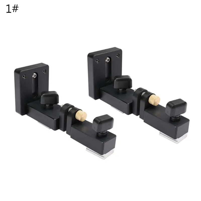 2Pcs Profile Fence Connector for T-tracks Sliding Backing Bracket Plus with Fine Adjustment Scale for Woodworking
2Pcs Profile Fence Connector for T-tracks Sliding Backing Bracket Plus with Fine Adjustment Scale for Woodworking