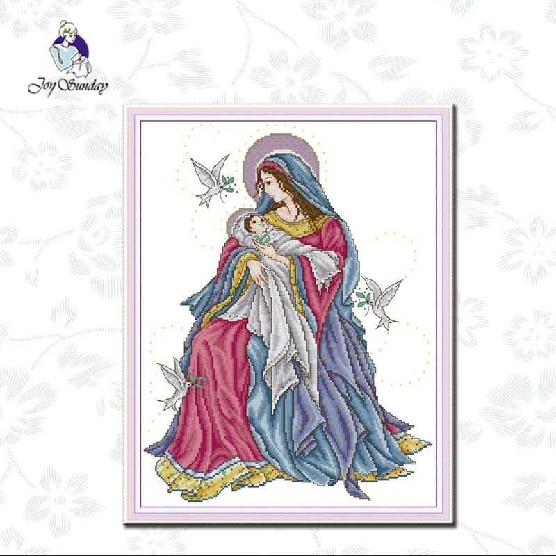 Joy Sunday,Madonna,cross stitch embroidery kit,11CT Portrait pattern cross stitch kit,Needlework counted cross-stitch patterns
Joy Sunday,Madonna,cross stitch embroidery kit,11CT Portrait pattern cross stitch kit,Needlework counted cross-stitch patterns