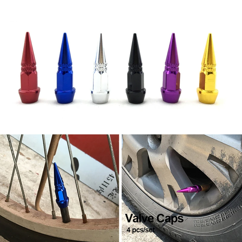 4Pcs/Set Universal Car Valve Caps Metallic Bullet Wheel Caps Dustproof Rustproof Hub Caps For Tire Motorcycle Car Exterior Parts
4Pcs/Set Universal Car Valve Caps Metallic Bullet Wheel Caps Dustproof Rustproof Hub Caps For Tire Motorcycle Car Exterior Parts