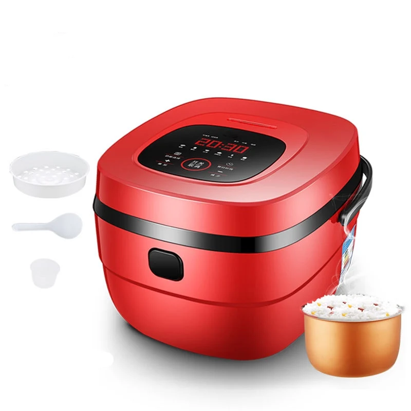 5L Electric Rice Cooker Kitchen Appliance Rice Porridge Soup Cake Cooking Machine Intelligent Timing Appointment LED Display
5L Electric Rice Cooker Kitchen Appliance Rice Porridge Soup Cake Cooking Machine Intelligent Timing Appointment LED Display