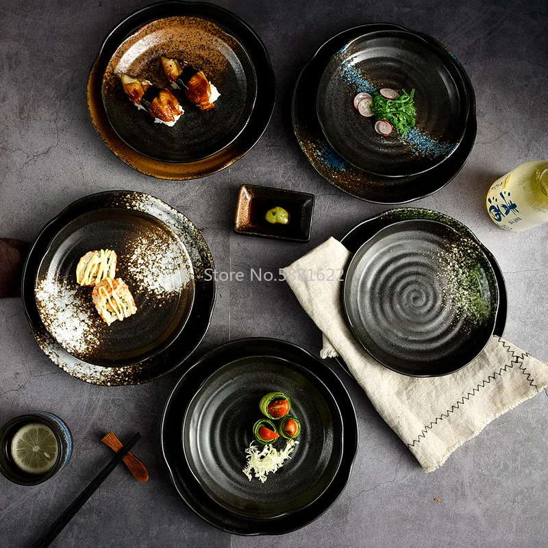 Creative Ceramic Plate Japanese Cuisine Dinner Plate Commercial Household Tableware Deep Plate Sushi Steak Western Plate
Creative Ceramic Plate Japanese Cuisine Dinner Plate Commercial Household Tableware Deep Plate Sushi Steak Western Plate