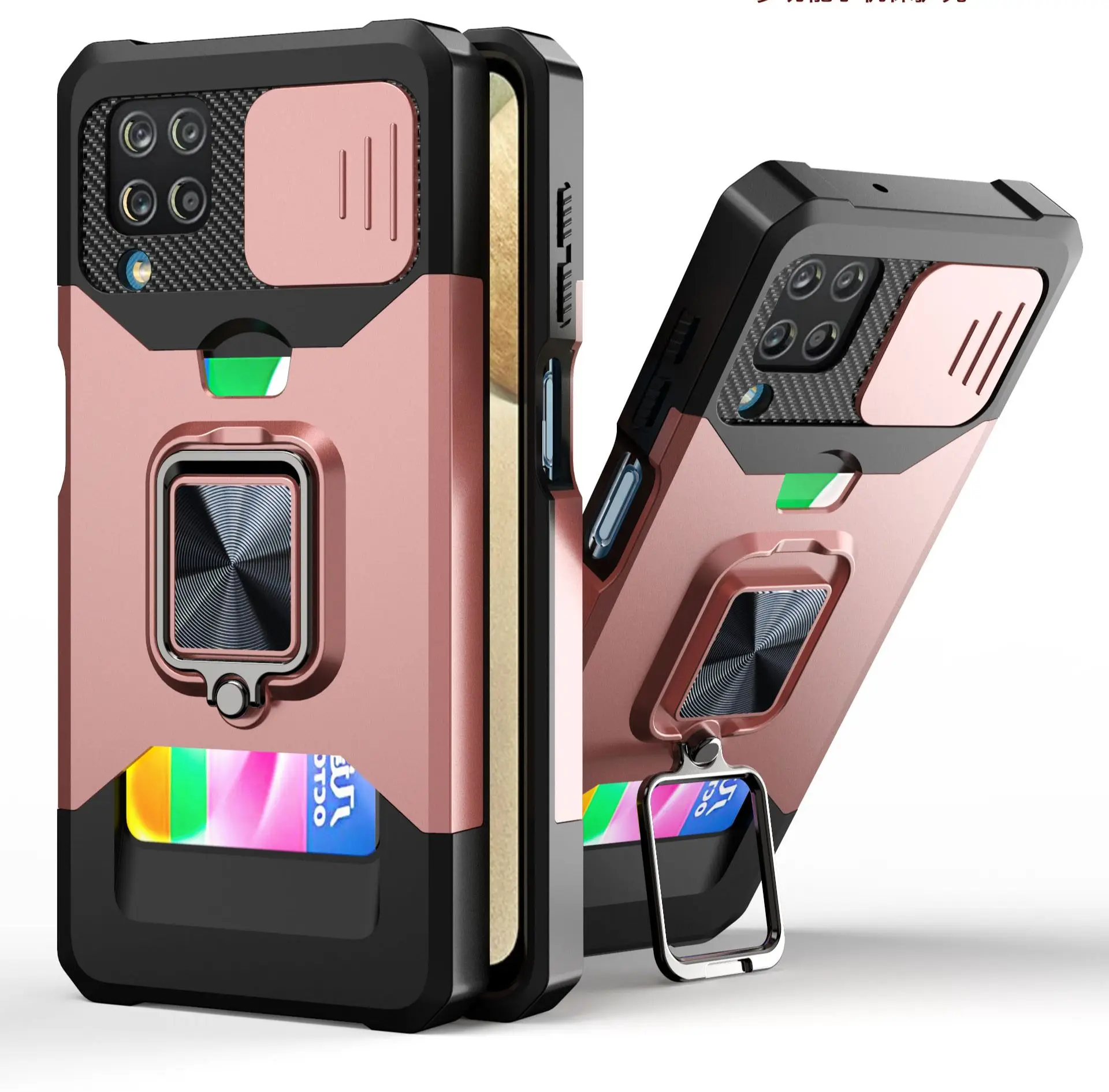 Phone Case For Samsung Galaxy A12 4G 5G M12 Nacho A32 A42 A52 A72 A03S A02S A82 F12 Card Package Push Window Ring Bracket Cover
Phone Case For Samsung Galaxy A12 4G 5G M12 Nacho A32 A42 A52 A72 A03S A02S A82 F12 Card Package Push Window Ring Bracket Cover