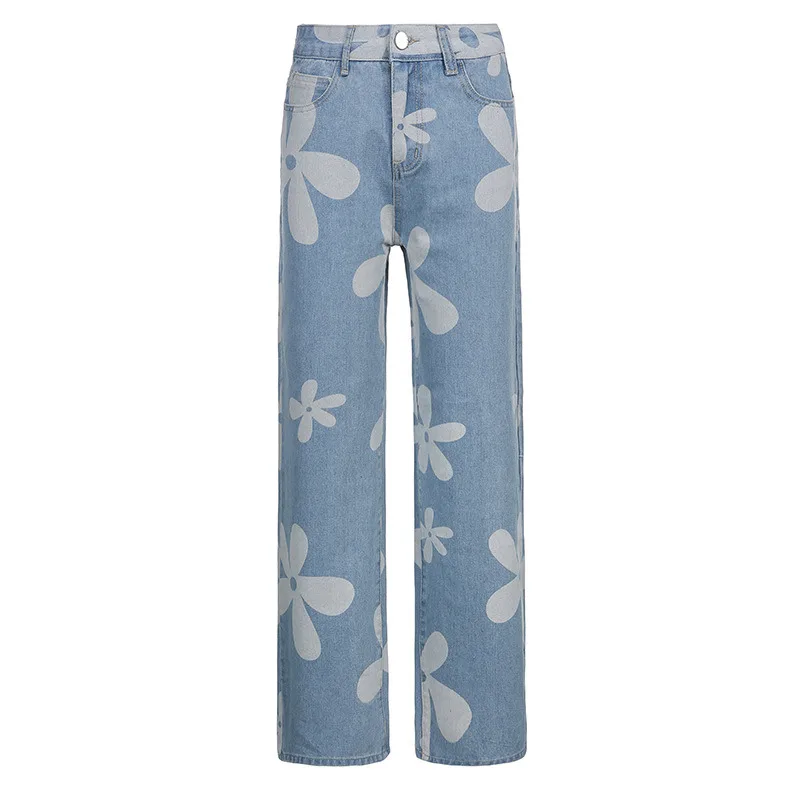 Autumn Fashion Jeans Female Casual Jeans Print Flowers Blue Woman Denim Pants Girl Jeans Straight Jeans Y2k Jeans Vintage Jeans
Autumn Fashion Jeans Female Casual Jeans Print Flowers Blue Woman Denim Pants Girl Jeans Straight Jeans Y2k Jeans Vintage Jeans
