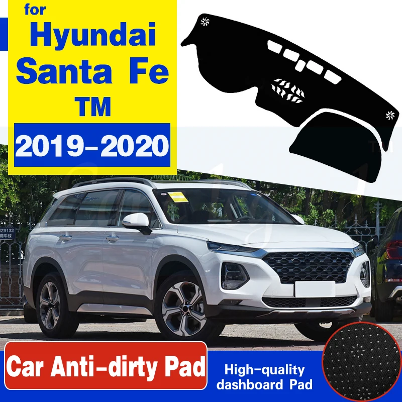 For Hyundai Santa Fe 2019 2020 TM Anti-Slip Mat Dashboard Cover Pad Sunshade Dashmat Protect Carpet Anti-UV Dash Car Accessories
For Hyundai Santa Fe 2019 2020 TM Anti-Slip Mat Dashboard Cover Pad Sunshade Dashmat Protect Carpet Anti-UV Dash Car Accessories