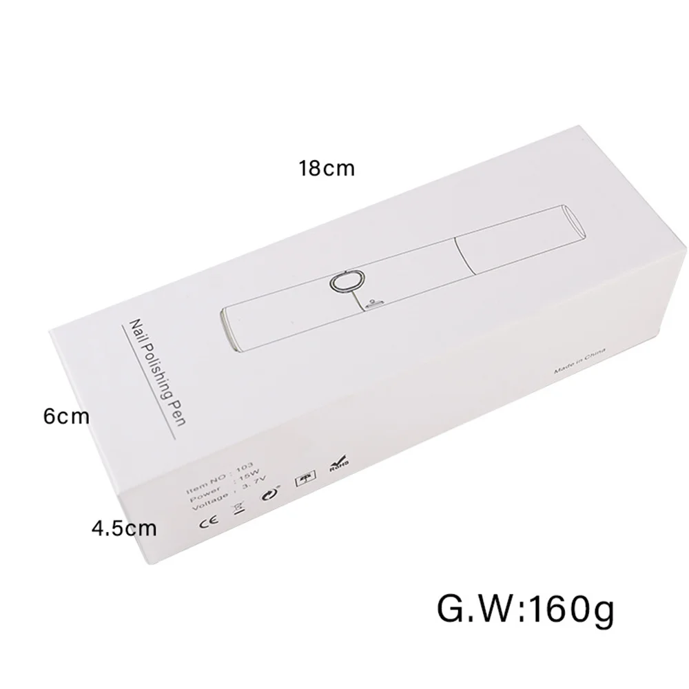 USB Portable Nail Drill Machine 18000rpm Nail Salon Mini Nail Polishing Pen Manicure Grinding Device For Nail Drill Bits
USB Portable Nail Drill Machine 18000rpm Nail Salon Mini Nail Polishing Pen Manicure Grinding Device For Nail Drill Bits