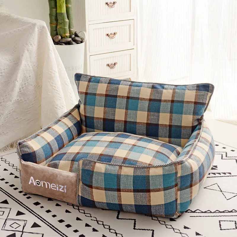 Dog Beds Warm Sleeping Cotton Puppy Bed Washable Detachable Oxford Cloth Kennel Cat Nest Bottom Waterproof Small Cat&Dog Nest
Dog Beds Warm Sleeping Cotton Puppy Bed Washable Detachable Oxford Cloth Kennel Cat Nest Bottom Waterproof Small Cat&Dog Nest