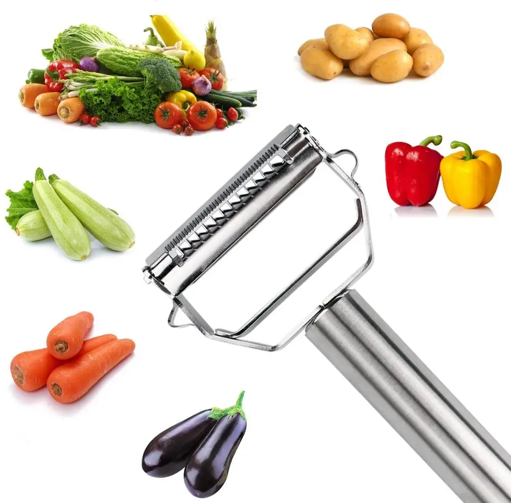 Portable High Quality Multi-functional Stainless Steel Fruit Vegetables Peeler Potato Cucumber Carrot Grater Julienne Peeler
Portable High Quality Multi-functional Stainless Steel Fruit Vegetables Peeler Potato Cucumber Carrot Grater Julienne Peeler