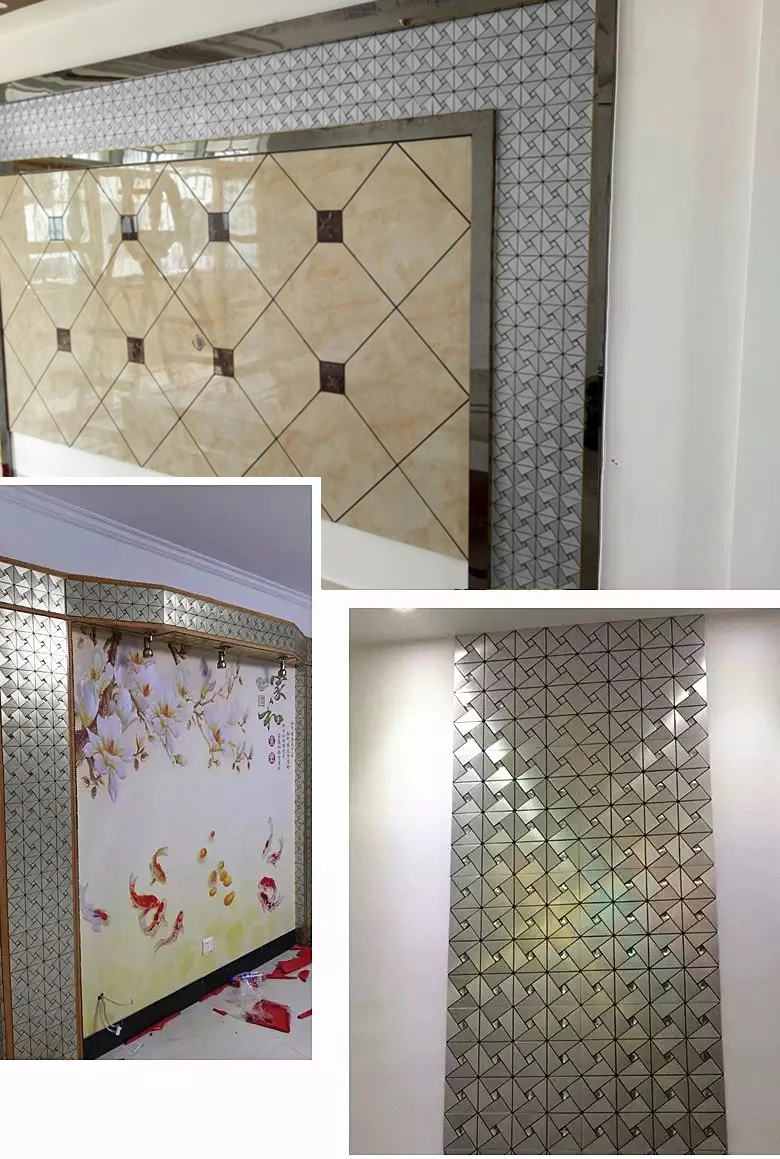 30x30cm Wall Panel Self Adhesive Kitchen Metal Luxury 3d Wallpaper Sticker for Living Room Bedroom Bathroom Walls Decor
30x30cm Wall Panel Self Adhesive Kitchen Metal Luxury 3d Wallpaper Sticker for Living Room Bedroom Bathroom Walls Decor