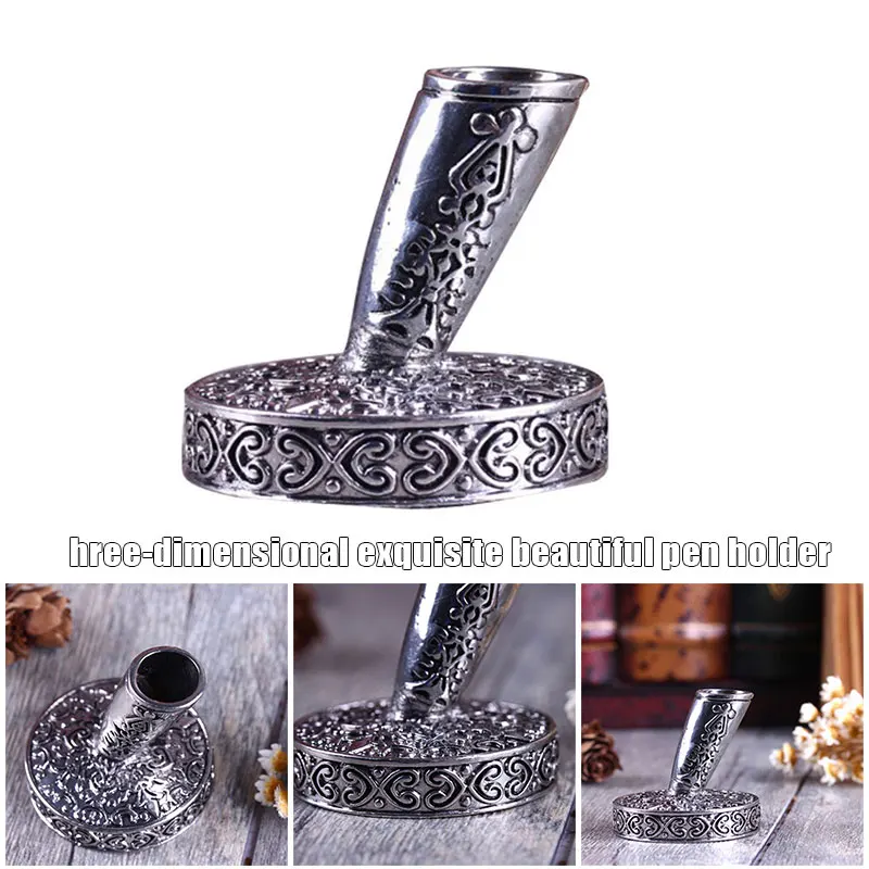 Держатель для ручек из нержавеющей стали, высококлассный ретро резной полый для украшения дома и офиса 2021
Держатель для ручек из нержавеющей стали, высококлассный ретро резной полый для украшения дома и офиса 2021