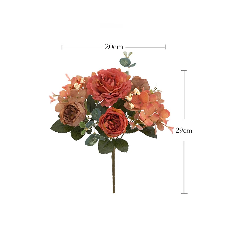 Rose Pink Silk Peony Artificial Flowers for home decoration accessories fake daisy plastic flower wedding decorative Artificial
Rose Pink Silk Peony Artificial Flowers for home decoration accessories fake daisy plastic flower wedding decorative Artificial
