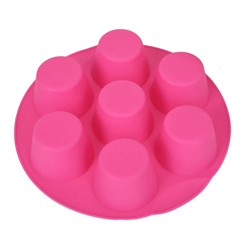 justdolife Silicone Muffin Pan DIY Round 7 Cavities Pudding Mold Jelly Mold for Baking Chocolate Fondant Mould Baking Moulds
justdolife Silicone Muffin Pan DIY Round 7 Cavities Pudding Mold Jelly Mold for Baking Chocolate Fondant Mould Baking Moulds