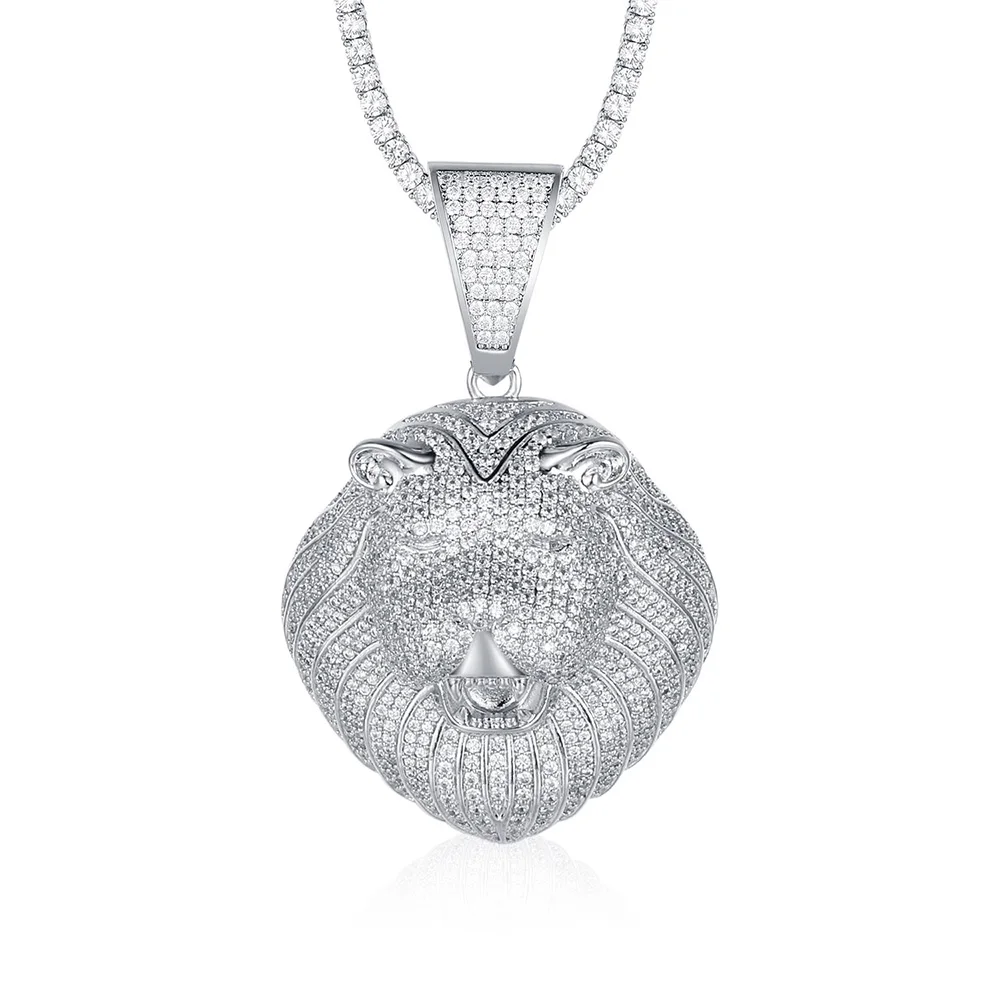 100% микро Цирконий хип-хоп ослепительное животное ожерелье с кулоном в виде льва для мужчин ювелирные изделия заводские цены Прямая поставк...
100% микро Цирконий хип-хоп ослепительное животное ожерелье с кулоном в виде льва для мужчин ювелирные изделия заводские цены Прямая поставк...