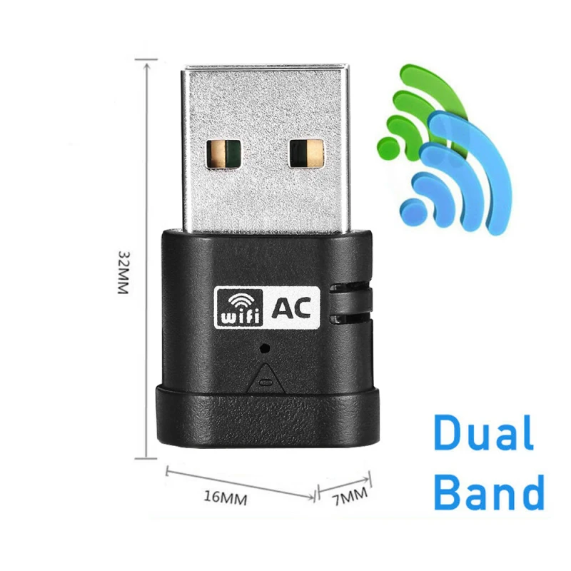 Hot Sale 600Mbps USB Wifi Adapter 5GHz/2.4GHz USB Wifi Receiver Wireless Network Card Usb Wifi High Speed Antenna Wifi Adapter
Hot Sale 600Mbps USB Wifi Adapter 5GHz/2.4GHz USB Wifi Receiver Wireless Network Card Usb Wifi High Speed Antenna Wifi Adapter