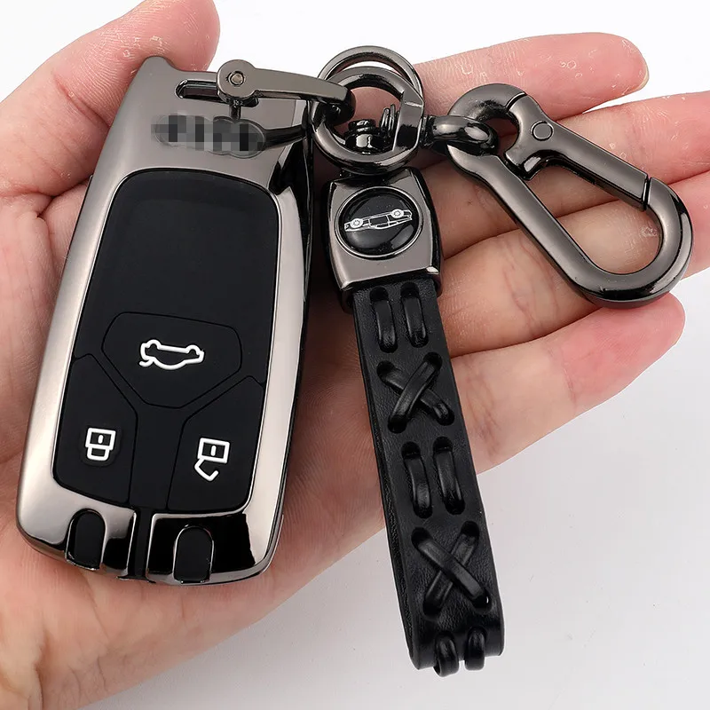 Zinc alloy key case is suitable for Audi A6 A5 Q7 S4 S5 A4 B9 Q7 A4L 4m TT TTS RS 8S car key cover case 2017 2018 accessories
Zinc alloy key case is suitable for Audi A6 A5 Q7 S4 S5 A4 B9 Q7 A4L 4m TT TTS RS 8S car key cover case 2017 2018 accessories
