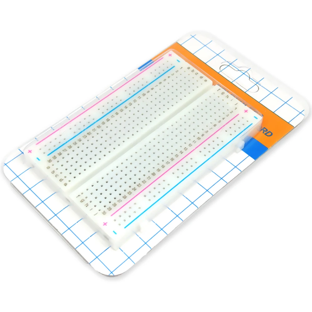 DIY Mini Universal 8.5x5.5cm 400 Solderless PCB Breadboard Test Protoboard for Bus Test Circuit Board
DIY Mini Universal 8.5x5.5cm 400 Solderless PCB Breadboard Test Protoboard for Bus Test Circuit Board