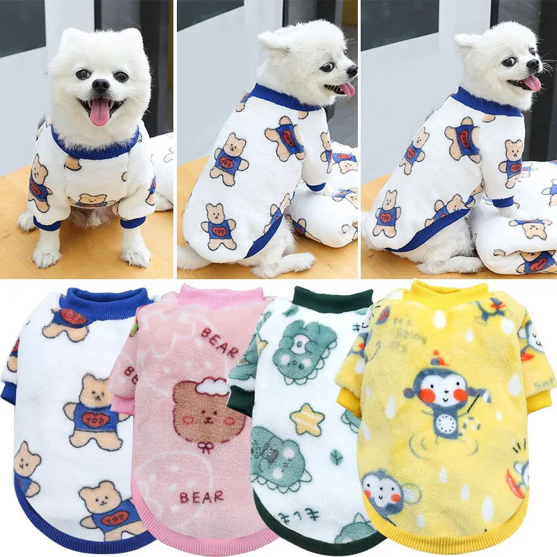 Pet Clothing Warm Velvet Print Clothes For Dogs And Cats Pet Supplies Pet Vest Printed Vest Coral Velvet Vest Warm Skin-friendly
Pet Clothing Warm Velvet Print Clothes For Dogs And Cats Pet Supplies Pet Vest Printed Vest Coral Velvet Vest Warm Skin-friendly