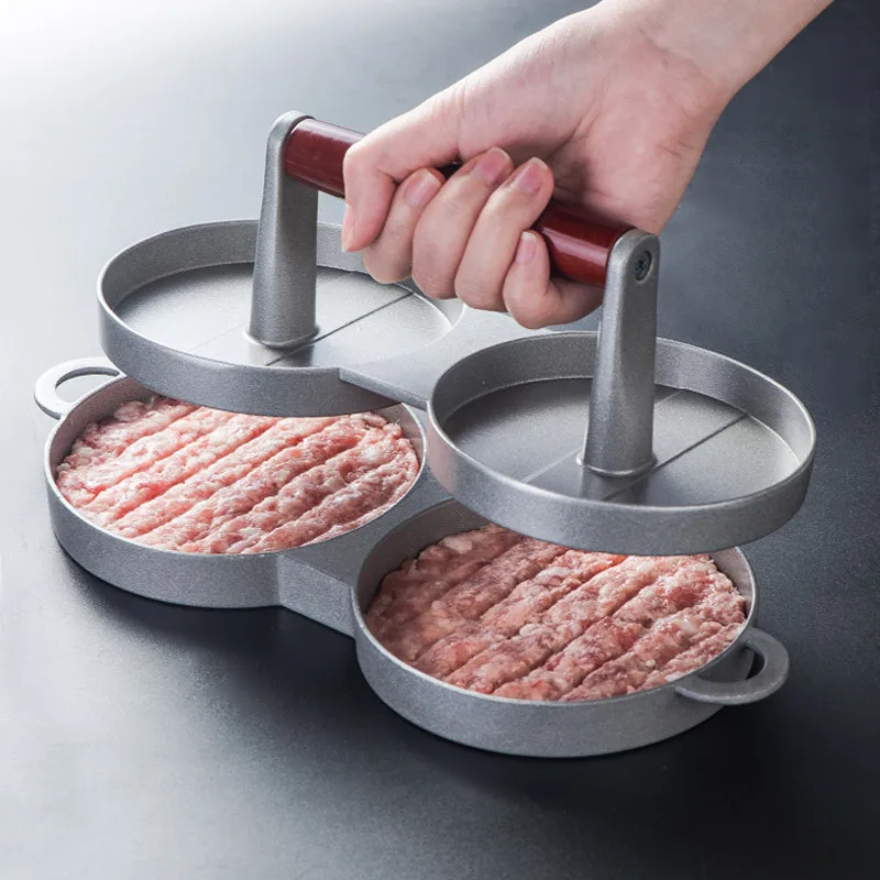 12cm Metal Hamburger Press Patty Maker Mold Non-Stick Meat Beef Veggie Burger Press for BBQ Barbecue Grilling Easy Release
12cm Metal Hamburger Press Patty Maker Mold Non-Stick Meat Beef Veggie Burger Press for BBQ Barbecue Grilling Easy Release