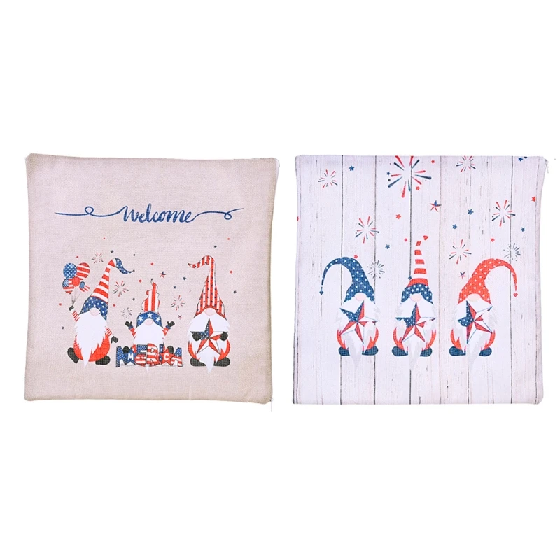 Independence Day Gnome Swedish Tomte Elf Pillow Case Throw Sofa Cushion Cover Car Home Living Room Decoration
Independence Day Gnome Swedish Tomte Elf Pillow Case Throw Sofa Cushion Cover Car Home Living Room Decoration