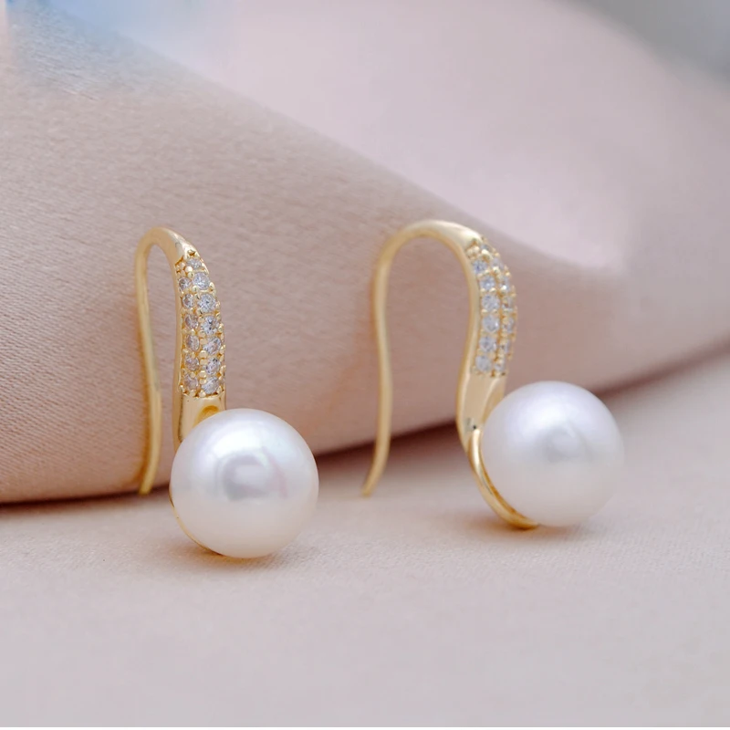 MeiBaPJ New Fashion Freshwater pearl ear hook 925 Sterling Silver Fine Charm Wedding Jewelry for Women
MeiBaPJ New Fashion Freshwater pearl ear hook 925 Sterling Silver Fine Charm Wedding Jewelry for Women