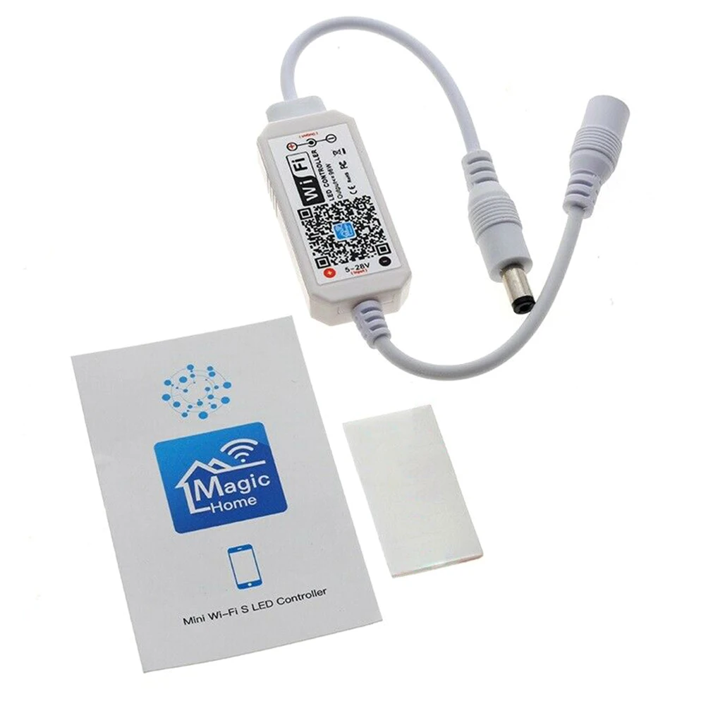 Wireless Mini WiFi Dimmable Controller DC 5-28V For Single Color LED Strip Light Customised Colors Led Controller Dropshipping
Wireless Mini WiFi Dimmable Controller DC 5-28V For Single Color LED Strip Light Customised Colors Led Controller Dropshipping
