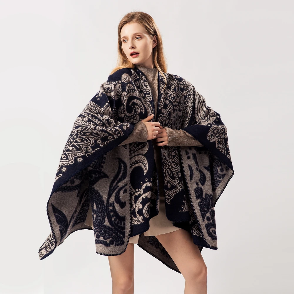 Европейский Американский Роскошный Модный осенне-зимний кашемировый шарф, Женская шаль с утолщенной теплой накидкой
Европейский Американский Роскошный Модный осенне-зимний кашемировый шарф, Женская шаль с утолщенной теплой накидкой