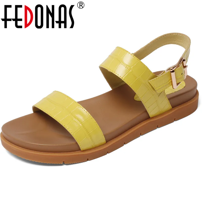 FEDONAS Classic Design Women Flat Shoes 2021 Summer Genuine Leather Shoes Woman Fashion Newest Working Casual Women Sandals
FEDONAS Classic Design Women Flat Shoes 2021 Summer Genuine Leather Shoes Woman Fashion Newest Working Casual Women Sandals
