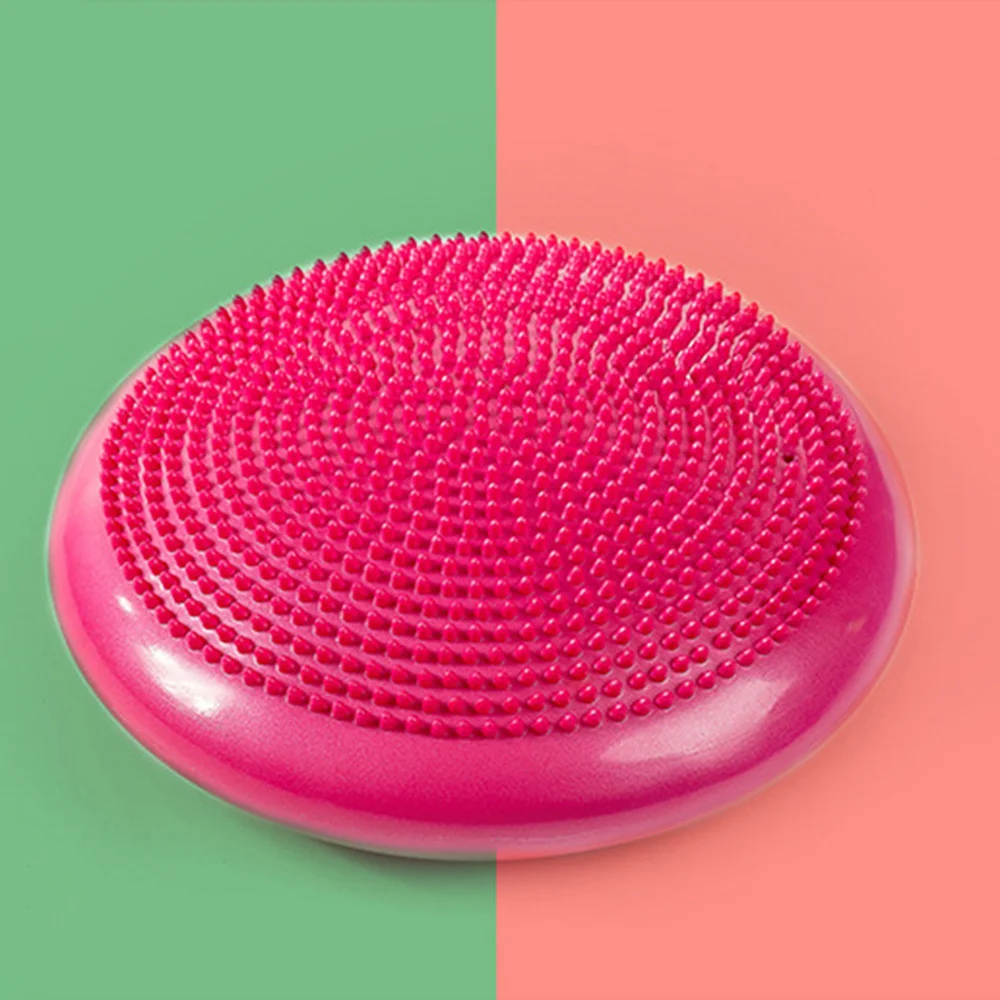 Inflated Stability Wobble Cushion Extra Thick Core Balance-Disc Wiggle Seat for Improving Core Strength Relieving Back Pain (Pin
Inflated Stability Wobble Cushion Extra Thick Core Balance-Disc Wiggle Seat for Improving Core Strength Relieving Back Pain (Pin