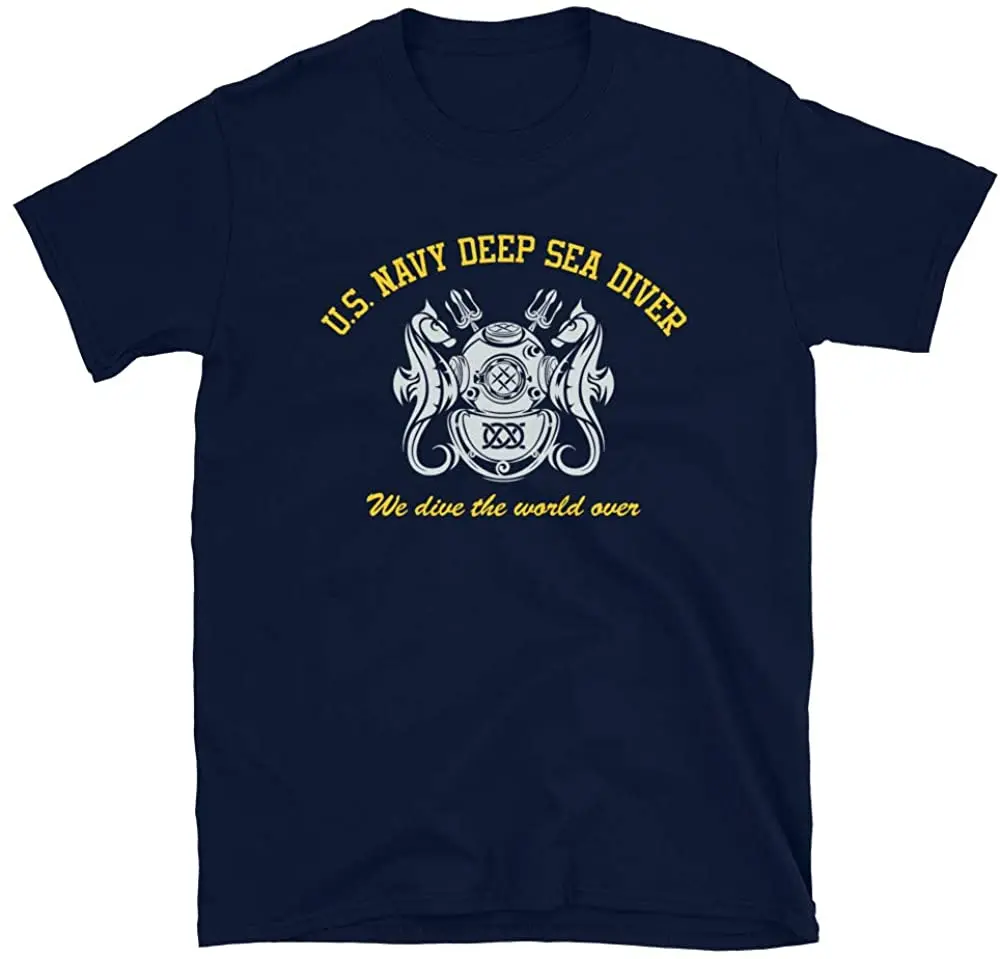 US Navy Deep Sea Divers Combat Underwater Operations Diving Special Forces Navy T-shirts 
US Navy Deep Sea Divers Combat Underwater Operations Diving Special Forces Navy T-shirts