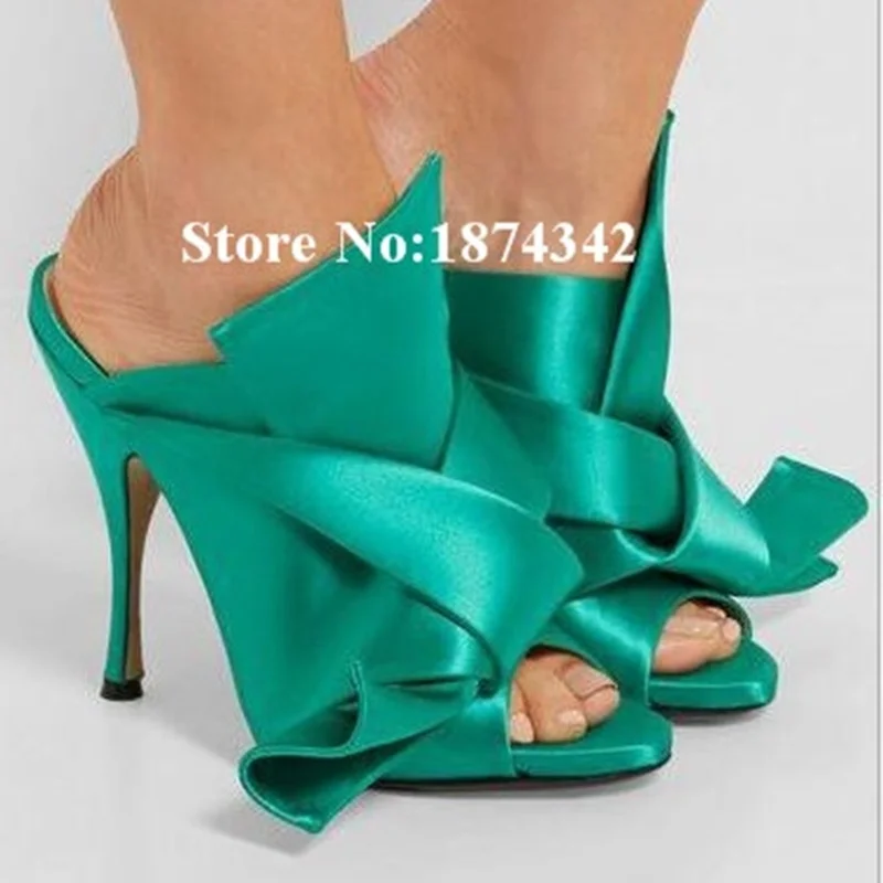 Summer Solid Silk Big Butterfly-knot Sexy Women Slippers Outside Thin High Heel Fashion Women Slippers Sexy Heel
Summer Solid Silk Big Butterfly-knot Sexy Women Slippers Outside Thin High Heel Fashion Women Slippers Sexy Heel