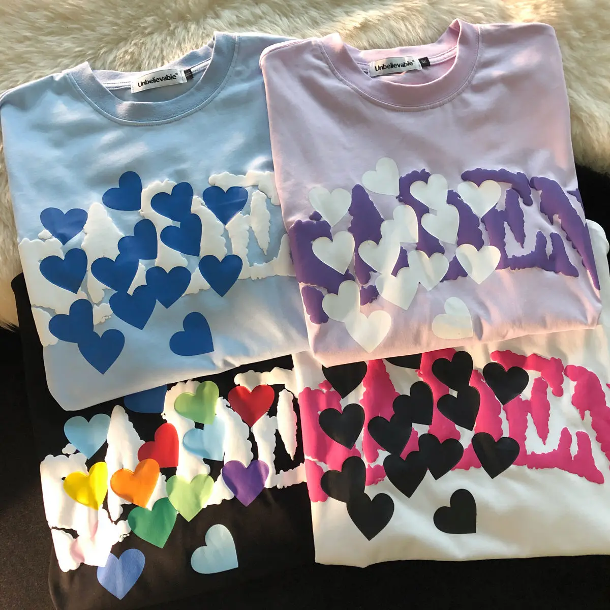 2021 New Summer Harajuku Woman Tshirts Love Printing Pure Cotton Graphic Tee Large Size 4XL Woman Tshirts Black Blue Y2k Top
2021 New Summer Harajuku Woman Tshirts Love Printing Pure Cotton Graphic Tee Large Size 4XL Woman Tshirts Black Blue Y2k Top
