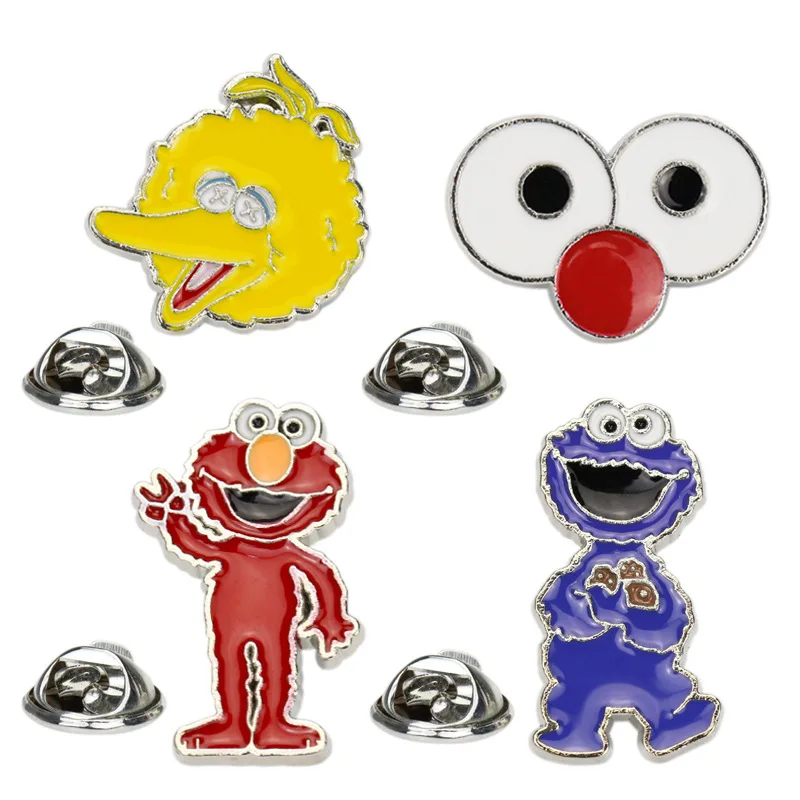 Disney Sesame Street Brooch Collar Pin Hot Style Cartoon Bird Doll Pin Enamel Badge
Disney Sesame Street Brooch Collar Pin Hot Style Cartoon Bird Doll Pin Enamel Badge
