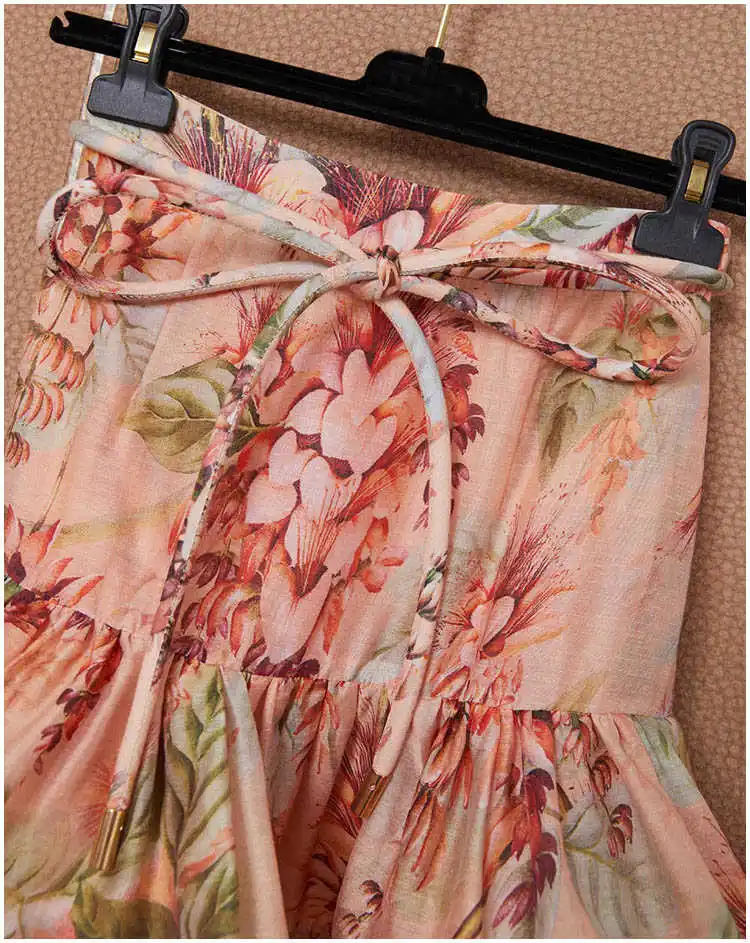 2021 Summer Women's Skirt Retro Pprint Lace Bowknot Cotton And Linen All-Match Elegant Holiday Fluffy Mini Skirt
2021 Summer Women's Skirt Retro Pprint Lace Bowknot Cotton And Linen All-Match Elegant Holiday Fluffy Mini Skirt